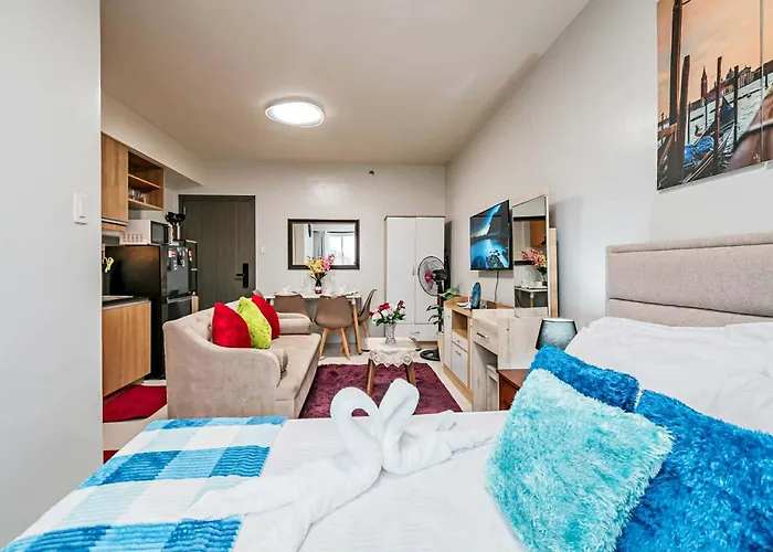 Coho The Hermosa - Staycation Unit And Balcony View With Swimming Pool And Open Court Access Appartement